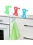 Hang It Pratik Kolay Taşımabilir Havlupan 2 Kancalı Banyo Askısı 2