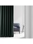 Taç Siyah Karartma Blackout Fon Perde, 1/2 Seyrek Pile, Tek Kanat, 90 x 240 cm 1