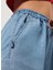 Yüksek Bel Regular Fit Kadın Denim Şort 232 Lcf 121027 Nancy 2 Denım 4