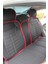 renault Laguna 3 Lüx Oto Koltuk Minderi Ön Arka 5'li Set 5star Serisi Siyah Kırmızı 3
