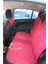 Fiat 500X Lüx Oto Koltuk Minderi Ön Arka 5'li Set 5star Serisi Kırmızı 3