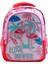 2 Bölmeli Flamingo Pembe Okul Sırt Çantası (MU-7211) 1