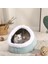 Four Seasons Evrensel Yarı Kalıplı Paket Sevimli Kedi Kulübesi Net Kırmızı Kedi Kennel Kennel Kış Sıcak Kulübesi Pet Kulübesi (Yurt Dışından) 1