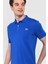Lakes Mavi Polo Yaka Nakışlı Erkek Tshirt 3
