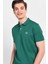 Lakes Yeşil Polo Yaka Nakışlı Erkek Tshirt 4