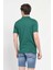 Lakes Yeşil Polo Yaka Nakışlı Erkek Tshirt 5
