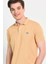 Lakes Kahve Polo Yaka Nakışlı Erkek Tshirt 1