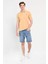 Lakes Kahve Polo Yaka Nakışlı Erkek Tshirt 5