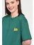 Paradıso Yeşil Bisiklet Yaka Baskılı Kadın Tshirt 3
