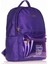 Sparkle Üç Gözlü Mor Şeffaf Cepli Okul ve Günlük Sırt Çantası - Kız Çocuk 1