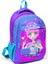 Lavanta Pembe K-Pop Kız Çocuk USB Çıkışlı Ilkokul ve Ortaokul Sırt Çantası 1