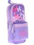 Layer Üç Bölmeli Mor Kelebek Çanta Şekilli Kalemlik - Butterfly - Kız Çocuk 1