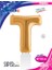 Grabo Harf Folyo Balon 40" Altın -T- 1