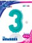 Grabo Rakam Folyo Balon 40" Tiffany -3- 1