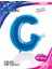 Grabo Harf Folyo Balon 40" Mavi -G- 1