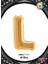 Kikajoy Harf Folyo Balon 40" Altın -L- 1