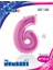 Grabo Rakam Folyo Balon 40" Pembe -6- 1
