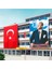 Atatürk Posteri ve Türk Bayrağı Raşel Kumaş 300X450 1