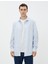Kareli Gömlek Slim Fit Klasik Yaka Uzun Kollu Pamuklu 3