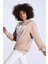 Fancy Kadın Bisiklet Yaka NY Baskılı Regular Sweatshirt 3