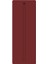 Çizgi Tasarımlı 5mm Ekstra Kaydırmaz Doğal Kauçuk Yoga Matı Pilates Mat 185 X 68 cm Bordo 2