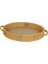 Deri Tabanlı Tepsi (Oval) 1
