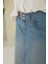 2269-DENIM Etek Mavi 2