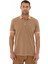 Erkek % 100 Pamuk Regular Fit Parça Boyama Polo Yaka T-Shirt Y25374376001 1
