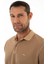 Erkek % 100 Pamuk Regular Fit Parça Boyama Polo Yaka T-Shirt Y25374376001 2