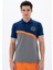 Erkek Baskılı Regular Fit % 95 Pamuklu %5 Likralı Polo Yaka T-Shirt Y25374303701 1