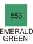 Kurecolor KC3000 Twin S Marker Kalem 553 Emerald Green 3