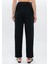 Kadın Keten Karışımlı Siyah Pantolon 1010127-900 3