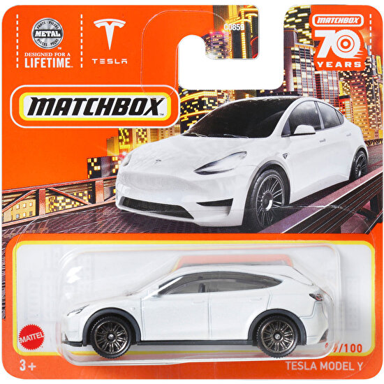 Matchbox Tekli Arabalar Tesla Model Y HLC68