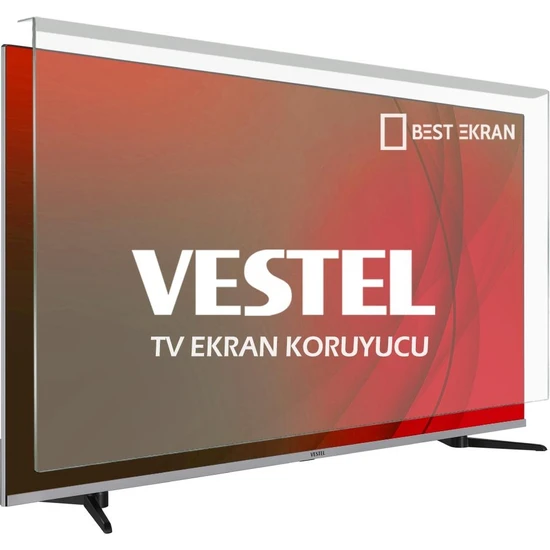Best Ekran Vestel 55QA9700 Tv Ekran Koruyucu - Vestel 55 Inç 139 Ekran Kırılmaz Koruyucu