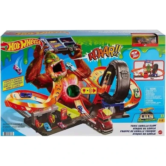 Hot Wheels City Düşmanlarla Mücadele Serisi