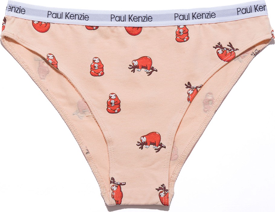 Paul Kenzie Unique Effect Desenli Kadın Slip Külot - Lazy