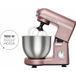 Karaca Mastermaid Chef Stand Mikser 1500 W Güçlü Motor ve 5 Lt Kapasite ile Metal Rosegold
