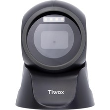Tıwox VS-140 2d Karekod Kablolu USB Masaüstü Barkod Okuyucu