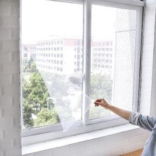 Xnews Tüm Cam Pencere Kapılara Uyumlu Çift Kanat Pencere Sinekliği
