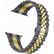 Voyo Apple Watch 3 4 5 6 7 8 Se Ulltra 49MM 45MM 44MM 42MM Kordon Metal Ayarlanabilir Şık Voyometal