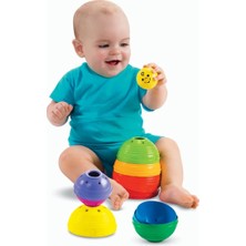 Mrjgavh Fisher-Price Numaralı Kaplar Iç Içe Geçebilir 10 Renkli Kap 5 Adet Topa Dönüşür W4472 (Yurt Dışından)