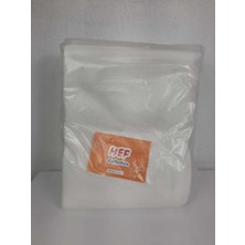 Mef Collection Otel Pikesi Çift Kişilik Dama Desen Beyaz 200x230 cm 4'lü