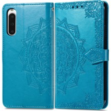 Zsunsky Shop Zsunsky Shop- Sony Xperia 10 Iv Için Mandala Deri Kılıf (Yurt Dışından)