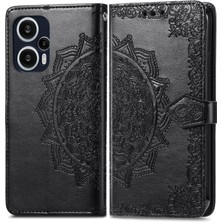 Zsunsky Shop Zsunsky Shop- Xiaomi Redmi Note 12 Turbo Için Mandala Deri Kılıf (Yurt Dışından)