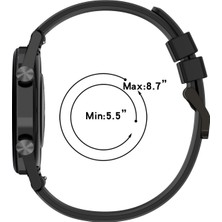 Zsunsky Shop Huawei Watch Gt 2 Pro 22MM Dikey Tahıl Silikon Watch Band Için (Yurt Dışından)