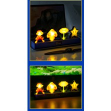 Xincheng Super Mario Pixel Ses Kontrollü USB Ritim Gece Lambası (Yurt Dışından)