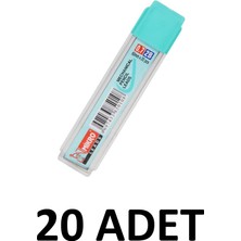 Mikro 20 Adet Mikromin 0,7 mm  Kalem Ucu  20LI