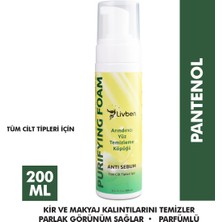 Livben ® Anti Sebum, Parfümlü, Canlandırıcı, Arındırıcı Makyaj ve Yüz Temizleme Köpüğü 200 ml