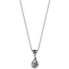 Assos 0.21 Karat Gül Elmas Kolye