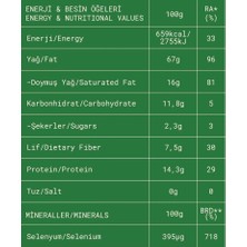 Fropie Çiğ Brezilya Cevizi 75 gr x 6 Adet